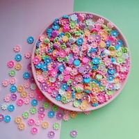 Liontin Bentuk Bunga Daisy 14 MM Warna-warni Lucu untuk Aksesoris Ponsel DIY, Aksesoris Rambut, Casing Ponsel - Segar dan Manis