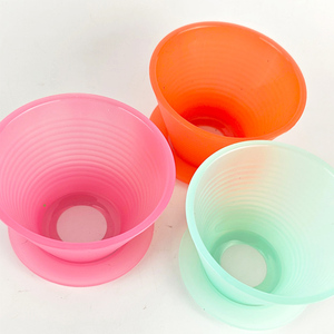 ที่กรองกาแฟแบบ Pour Over ขนาด 2-4 ถ้วย ทำจากพลาสติกปลอดภัย ใช้สำหรับชงกาแฟแบบช้าๆ เหมาะสำหรับร้านกาแฟ การเดินทาง และใช้ในบ้าน - Product Image 6