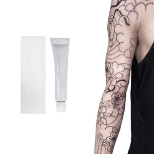 Crema Previa al Tatuaje Totalmente Natural de 30g/50g, Sin Dolor, Etiqueta Privada, Tinta Blanca Calmante - Product Image 6