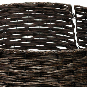 <b>Christmas</b> <b>Tree</b> Base Fence Hand-woven Coffee White Large Three-dimensional <b>Tree</b> Skirt <b>Christmas</b> <b>Tree</b> Foot Decoration - Product Image 4