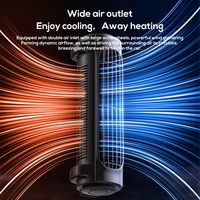 Ventilateur de refroidissement de siège arrière de voiture portable Pluska CF02 de type C, mini, 3 vitesses, prise USB, ventilateur de siège arrière de voiture