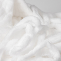 Coton peigné à haute absorption, en bobines, en mèches de coton brut pour la fabrication de bâtonnets de coton médicaux et de boules de coton