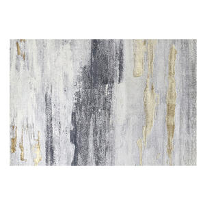 Alfombra moderna abstracta para sala de estar, rectangular, resistente a las manchas, antideslizante, recortable, para decoración del hogar - Product Image 5