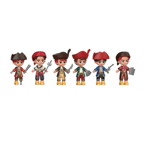 Boîte Mystère Pop Art Figurine de Collection Petit Garçon Pirate PVC ABS Accessoires Figurine d'Action Boîte Surprise Promotion Jouet Bonbon - Product Image 4