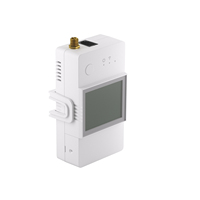 SONOFF POW Ring Smart Power Meter Transformator Arus Tanpa Kontak Monitor Energi Aplikasi EWeLink Kompatibilitas Alexa Zigbee 3.0
