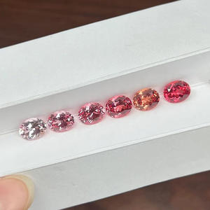 Piedras Preciosas Sueltas de Zafiro Cultivado en Laboratorio, Corte Ovalado, Multicolor, Azul, Rojo, Amarillo, Verde, Corindón Sintético para Joyería - Product Image 1