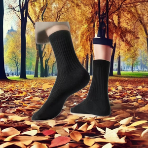 Mùa Thu Mùa Đông Của Nam Giới Chất Lượng Cao Cotton Crew Vớ Biểu Tượng Tùy Chỉnh Đầy Màu Sắc Thiết Kế Giản Dị Ống Vớ Miễn Phí Kích Thước Vớ Biểu Tượng Cuff - Product Image 3