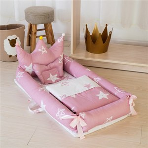 <span class=keywords><strong>Nid</strong></span> de bébé bio personnalisé 100% coton lit de bébé - Product Image 1