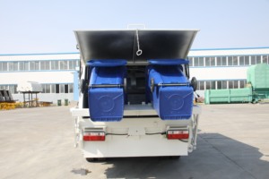 4x2 roue motrice manuel chargeur arrière camion <span class=keywords><strong>poubelle</strong></span> système de gestion des déchets intelligent compacteur automatique moteur pompe moteur - Product Image 5