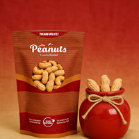 Emballage personnalisé Doypack à fermeture éclair supérieure pour fruits secs, sachet pour cacahuètes, noix de pin, cacahuètes mélangées, noix de cajou