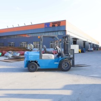 Chariot élévateur à essence d'exportation directe d'usine, 3-5 tonnes, hauteur de levage 3m-7m, moteur japonais, certifié CE ISO