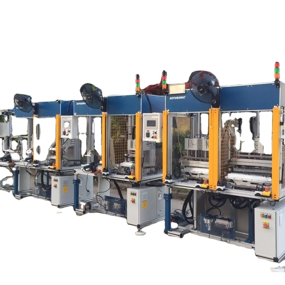 plastic welding workstation production line of Car interior lamination equipment