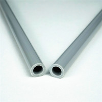Barre en plastique profilée en pvc tuyau en pvc 4mm tube de fil électrique construction de tuyau en PVC dur tuyau circulaire sac poignée tube tube mât de drapeau