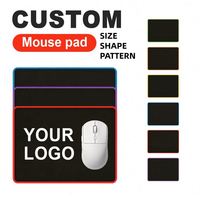 Tapis de souris de jeu personnalisé de grande taille XXL, tapis de clavier avec logo personnalisé, design carré imprimé