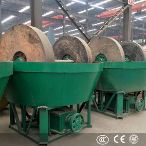 <b>Small</b> Scale Mining Equipment Wet Pan Gold Round Mill Shipping to Zimbabwe - Product Image 3