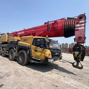 Grúa Móvil Usada China SANY 2019 de 100 Toneladas STC1000T STC1000C5-8 con Motor, Bomba y Cilindro Hidráulico Alemán en Venta - Product Image 1