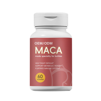 Gummies naturelles à base de maca Yiteng pour femmes, pour tonifier les hanches/cuisses, améliorer la silhouette, soutenir le système immunitaire, 60 unités