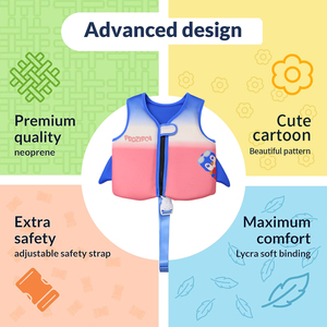 <span class=keywords><strong>Gilet</strong></span> de sauvetage en néoprène de haute qualité avec logo personnalisé pour enfants pour la natation et les piscines pour bébés Veste de sécurité EPE - Product Image 2