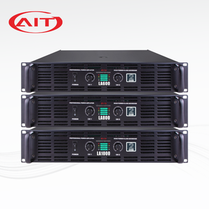 AIT LA1000 2CH Amplifier Transformer Metal Kelas Tur 1000W 2/8 Ohm Kelas AB Solusi Suara Live untuk Sewa Teater, Acara, Handal - Product Image 4