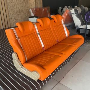 成博豪华防水改装套件超细纤维皮革两折式海狮房车后座三人座 - Product Image 1