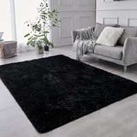 Tapis shaggy ultra doux, tapis moelleux antidérapant pour chambre à coucher, salon, chambre d'enfant, dortoir