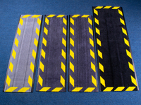 Alfombrilla Protectora de Cables, 300*1000*10mm, Alfombrilla de Seguridad para Cables