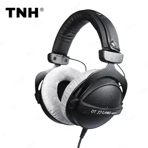 DT 770 PRO DT770 Professional Monitor Headphone Wired Stereo Headphones Recording Studio Equipment for Travel Computer Mixer DJ