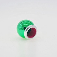 Petit flacon de parfum en verre cylindrique coloré de 30 ml, vente chaude, ODM, vente en gros, emballage cosmétique avec bouchon à bille et pulvérisateur à brume