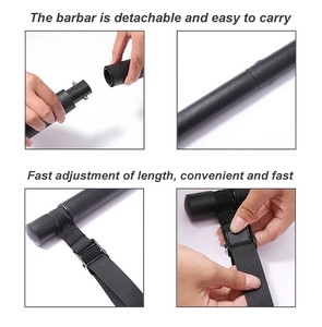 Aofit Barre de Tension Musculaire, Bandes de Résistance, Boucles en Caoutchouc, Équipement d'Entraînement Corporel, Fitness à Domicile, Corde de Traction, Bâton de Musculation - Product Image 2