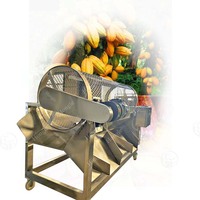 Machines de broyeur de coupeur de cosse de cacao de ferme pour éplucher fendre les haricots équipement de traitement de la viande noix matière première de fruits