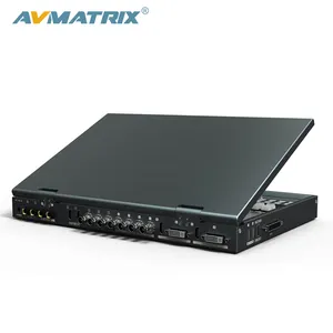 Avmatrix PVS0615U पोर्टेबल 6CH SDI HDMI के बहु-प्रारूप वीडियो मिक्सर लाइव स्ट्रीमिंग के साथ स्विचर लूमा कुंजी क्रोमा कुंजी Recordder