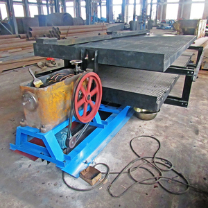 गुरुत्वाकर्षण पृथक्करण और खनिज लाभ के लिए 6-s सोने की हिलने टेबल - Product Image 2