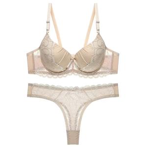 Borduurwerk Dames Sexy Lingerie Kant BH en Slip Set Sexy Volledige Vormen Plus Size Lingerie Standaard 3D Borduurwerk Seks Ondergoed 0.1 - Product Image 5