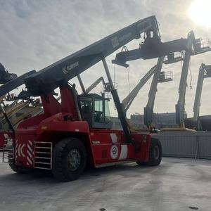 Matériel de manutention de conteneurs portuaires d'occasion Gerbeur de portée d'origine de 45 tonnes Kalmar DRD450 DRF450 DRT450 DRU450 chariot élévateur - Product Image 4