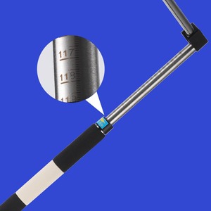 Pèse-personne mécanique en métal pour la maison et la clinique, pour adultes, noir rayé - Product Image 3