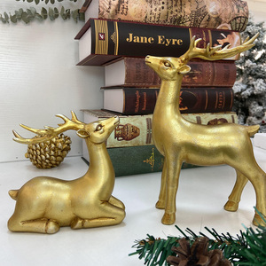 Oem ODM đồ trang trí Giáng sinh nhựa thủ công X'mas cây nhựa vàng Cây giáng sinh điêu khắc cho Giáng sinh trang trí - Product Image 6