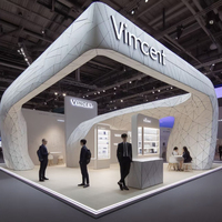 Solution clé en main MEGA : Stand d'exposition modulaire moderne et tendance pour événements et pop-up stores