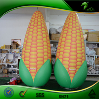 Publicité extérieure, plante gonflable géante, épi de maïs gonflable, ballon de maïs sucré gonflable