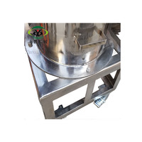 Petit tamis vibrant rotatif en acier inoxydable de 450 mm pour liquides et granulés