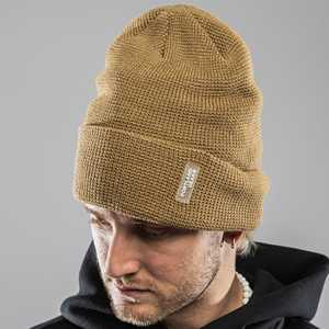 Bonnets d'hiver classiques, broderie personnalisée du logo, tricot court en coton/laine, unisexe, ajustables, bonnets décontractés pour l'extérieur - Product Image 3