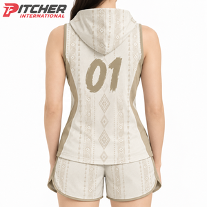 Maillot de football 7v7 personnalisé pour femmes, vente en gros, maillot sublimé, maillot en mesh, faible MOQ pour les équipes américaines - Product Image 2