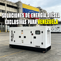 Générateur Diesel Weichai FAW Ricardo 80 kW 100 kVA de Marque Américaine pour le Venezuela