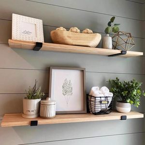 225 X 40 X 4mm Heavy Duty Wall Mounted Shelf <strong>Scaffold</strong> <strong>Board</strong> Shelf Brackets for Wooden Wall <strong>Shelves</strong> - Product Image 6