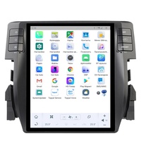 RoadNavi Tesla style Android 11 autoradio pour Honda Civic 2016-2020 lecteur multimédia de voiture sans fil Carplay 4G