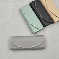 Étui à lunettes haut de gamme YAZHI à rayures, coque semi-rigide, protection multidimensionnelle pour myopie, échantillon gratuit, vente en gros