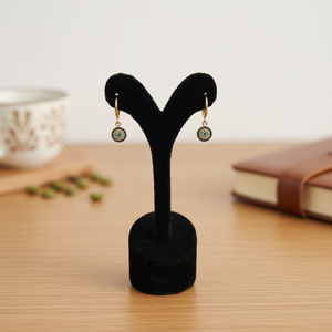 Authentic BRASS Dangle <b>Earrings</b> Fashion Style Authentic <b>Earring</b> - Product Image 3