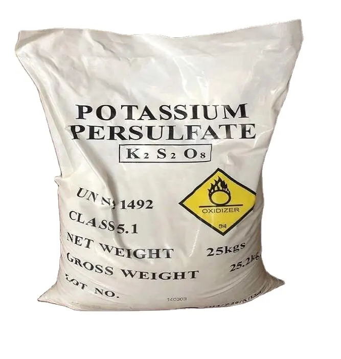 Persulfate de potassium utilisé pour l'accélérateur de polymérisation de résine synthétique