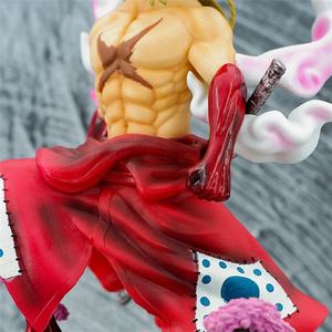 Vente en gros 33cm Anime Action Figure One Pieces Wonokuni Monkey D. <span class=keywords><strong>Luffy</strong></span> Gear Quatrième Homme Serpent Figurines - Product Image 5