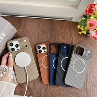 Coque de téléphone magnétique de luxe pour iPhone 17 16 15 14 13 12 11 Pro Max, coque de téléphone souple au nouveau design pour iPhone XS MAX XR X 8 7 6