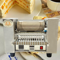Machine à Crêpes Automatique Professionnelle pour Mille-Feuilles et Crêpes, Mini Machine à Gâteaux Mille-Feuilles Commerciale